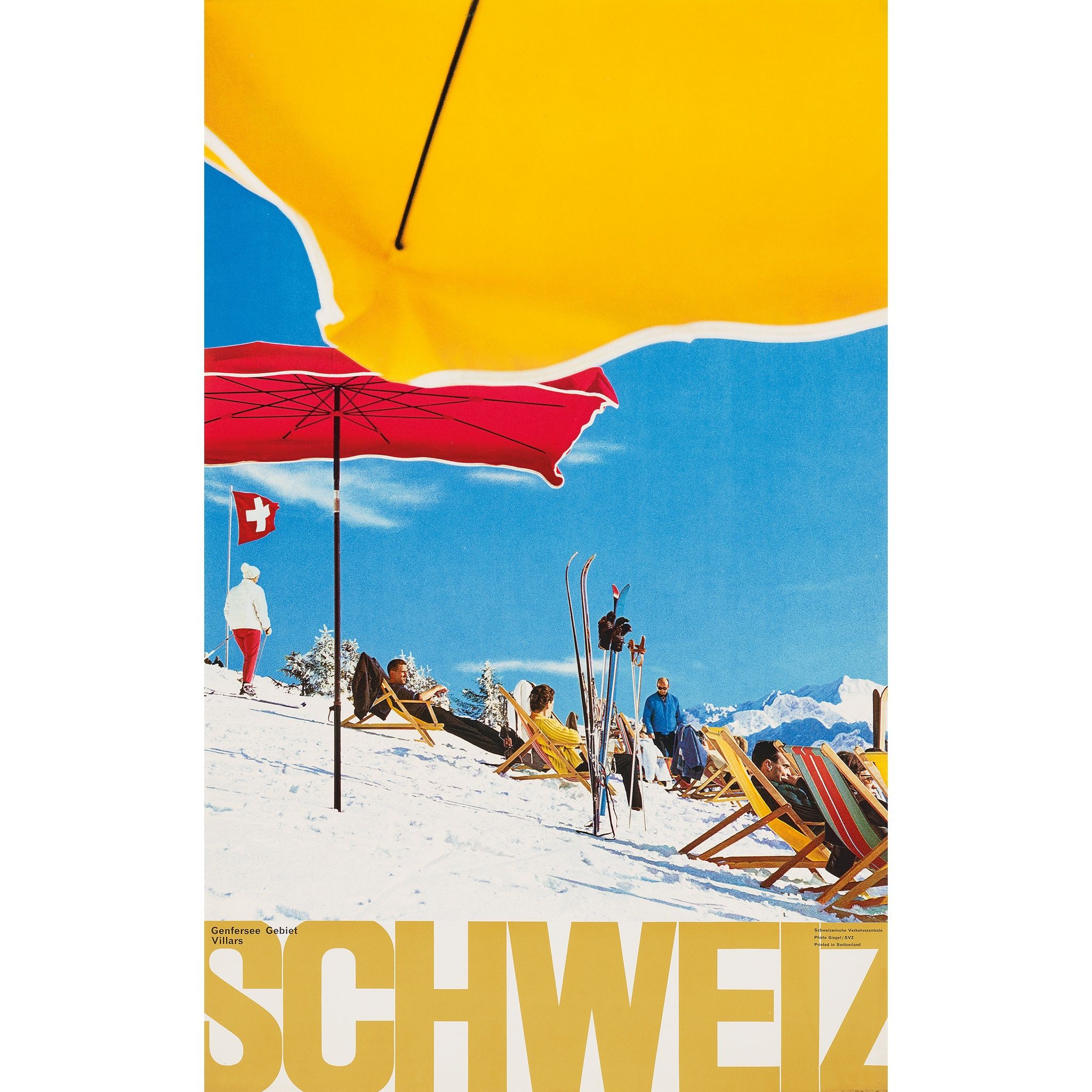 LOT 21  PHOTO: GIEGEL SCHWEIZ (VILLARS) Estimate: £300 - £500