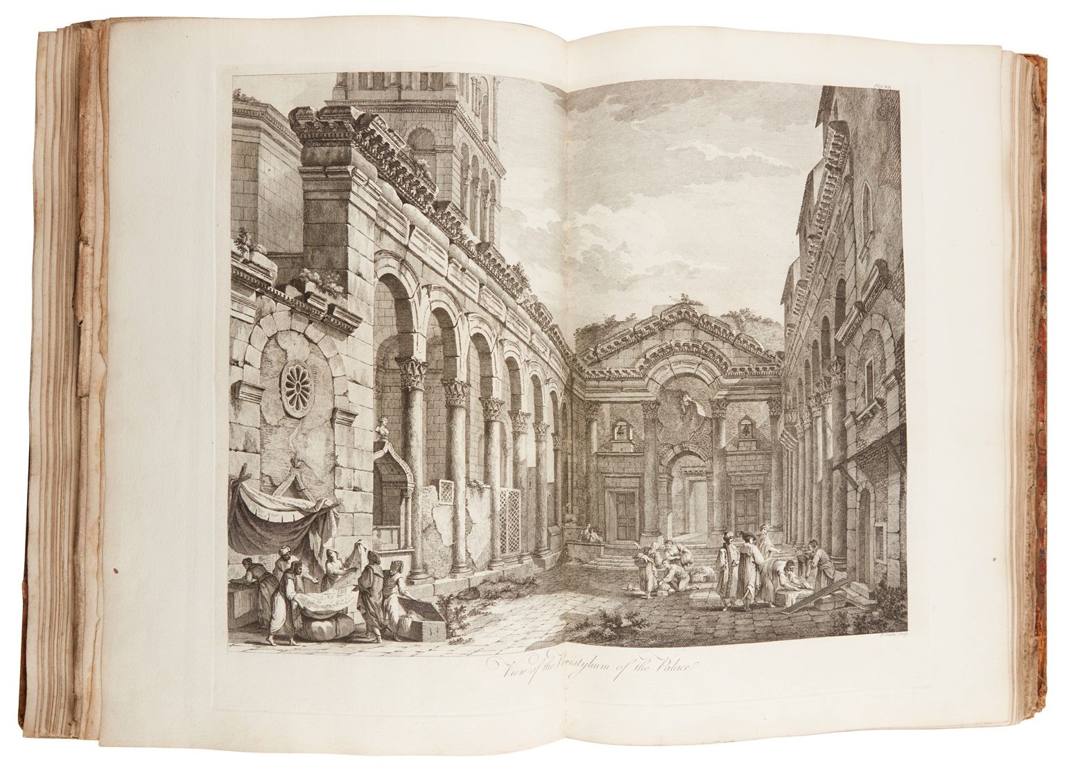 LOT 88  Adam, Robert Ruins of the Palace of the Emperor Diocletian at Spalatro in Dalmatia Estimate: £3,000 - £5,000