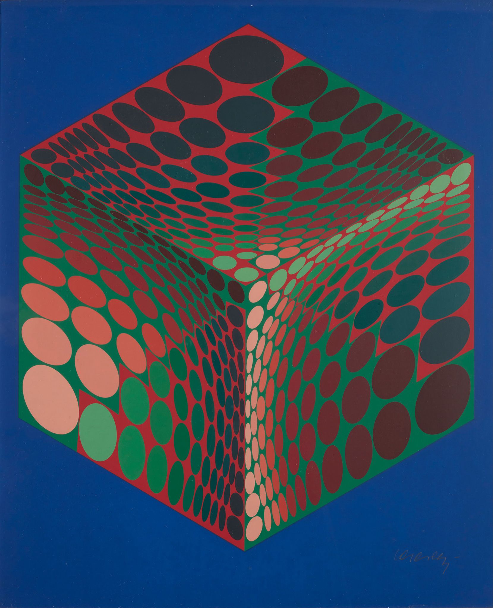 LOT 257 | VICTOR VASARELY (HUNGARIAN/FRENCH 1906-1997) § TUPA - 2 - 1972 | £400 - £600 + fees
