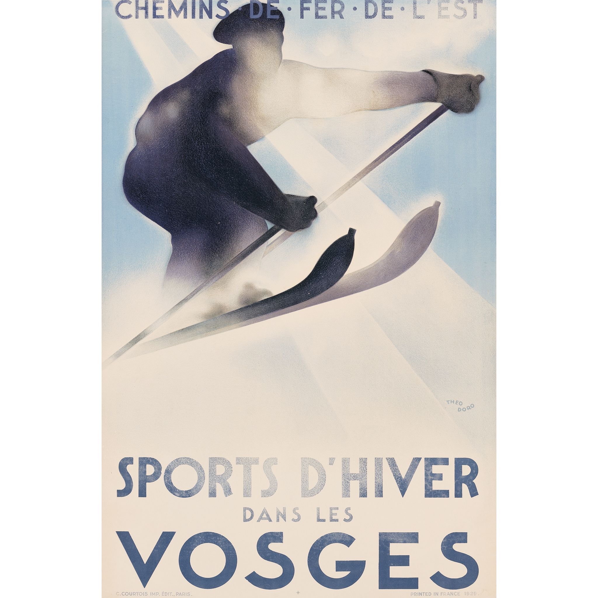 LOT 55 | THEO DORO (1896-1973) | SPORTS D'HIVER DANS LES VOSGES | £3,000 - £5,000 + fees