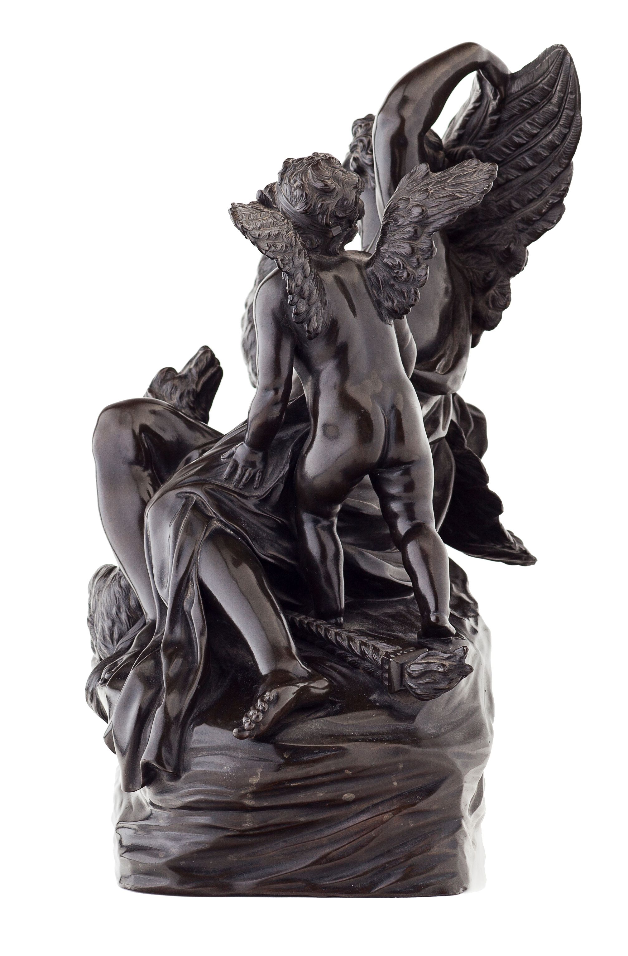 MASSIMILIANO SOLDANI-BENZI (1656-1740) | GANYMEDE AND THE EAGLE | Sold for £386,500 inc. fees in 2015