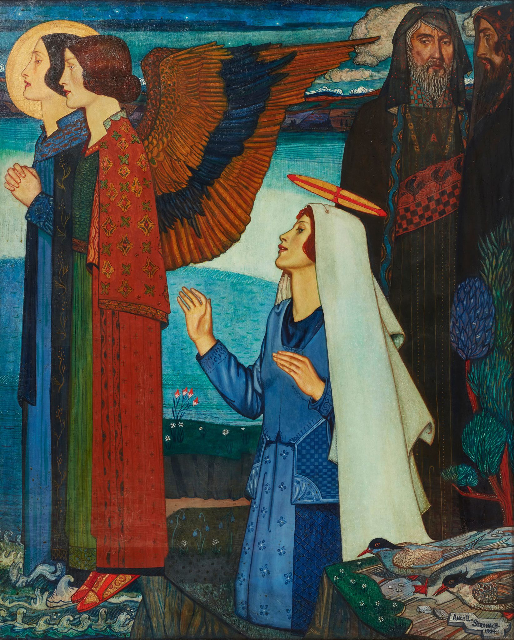 ANCELL STRONACH (SCOTTISH 1901-1981) | WHERE SINKS THE VOICE OF MUSIC INTO SILENCE | Sold for £37,500*