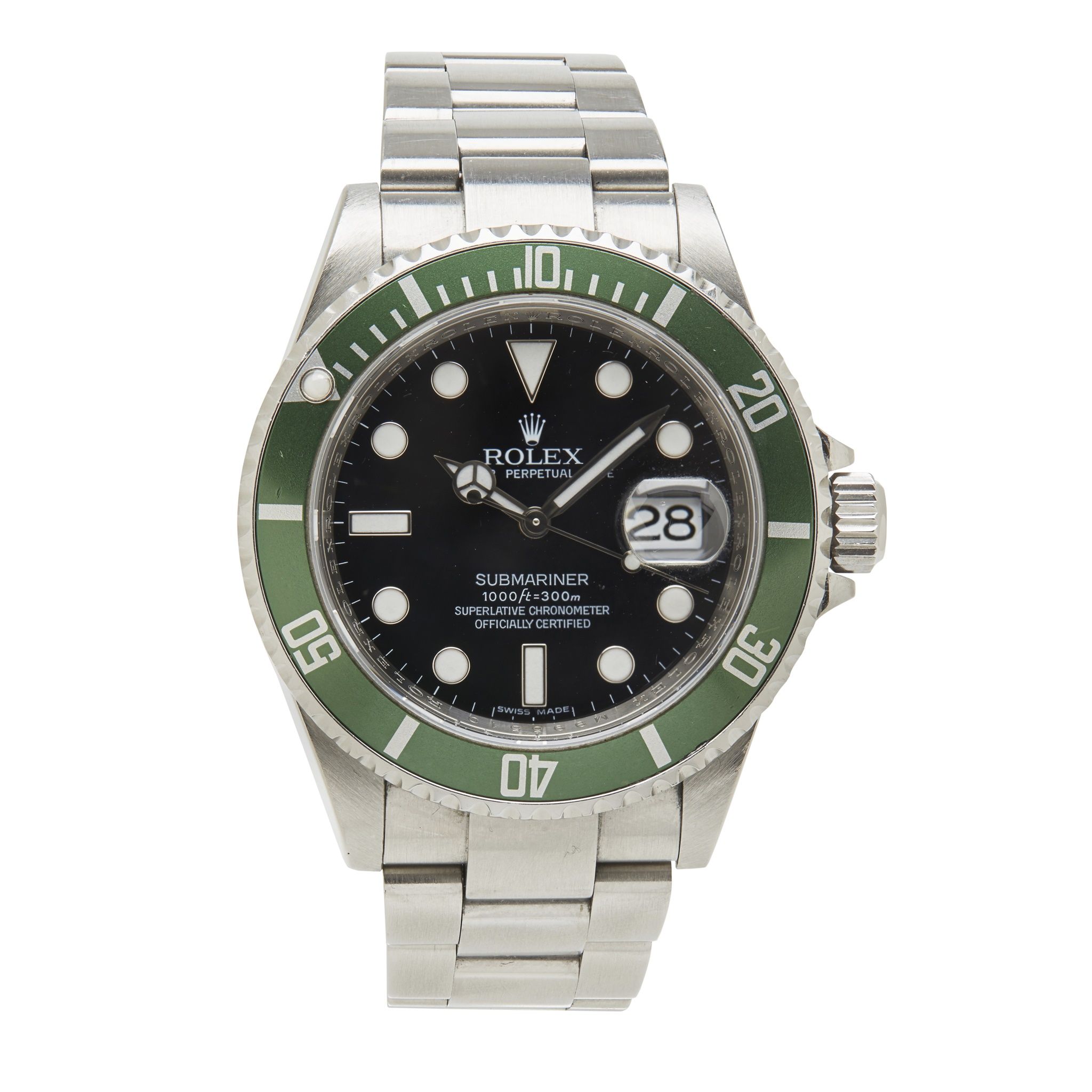 A GENTLEMAN'S STAINLESS STEEL WRIST WATCH, ROLEX  Sold for £11,250