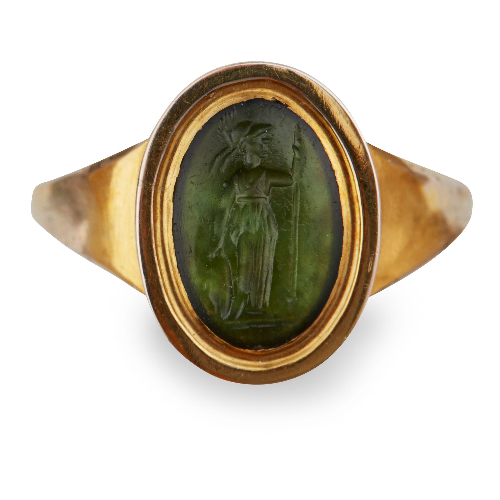 A GOLD MOUNTED INTAGLIO RING | Sold for £1,750*