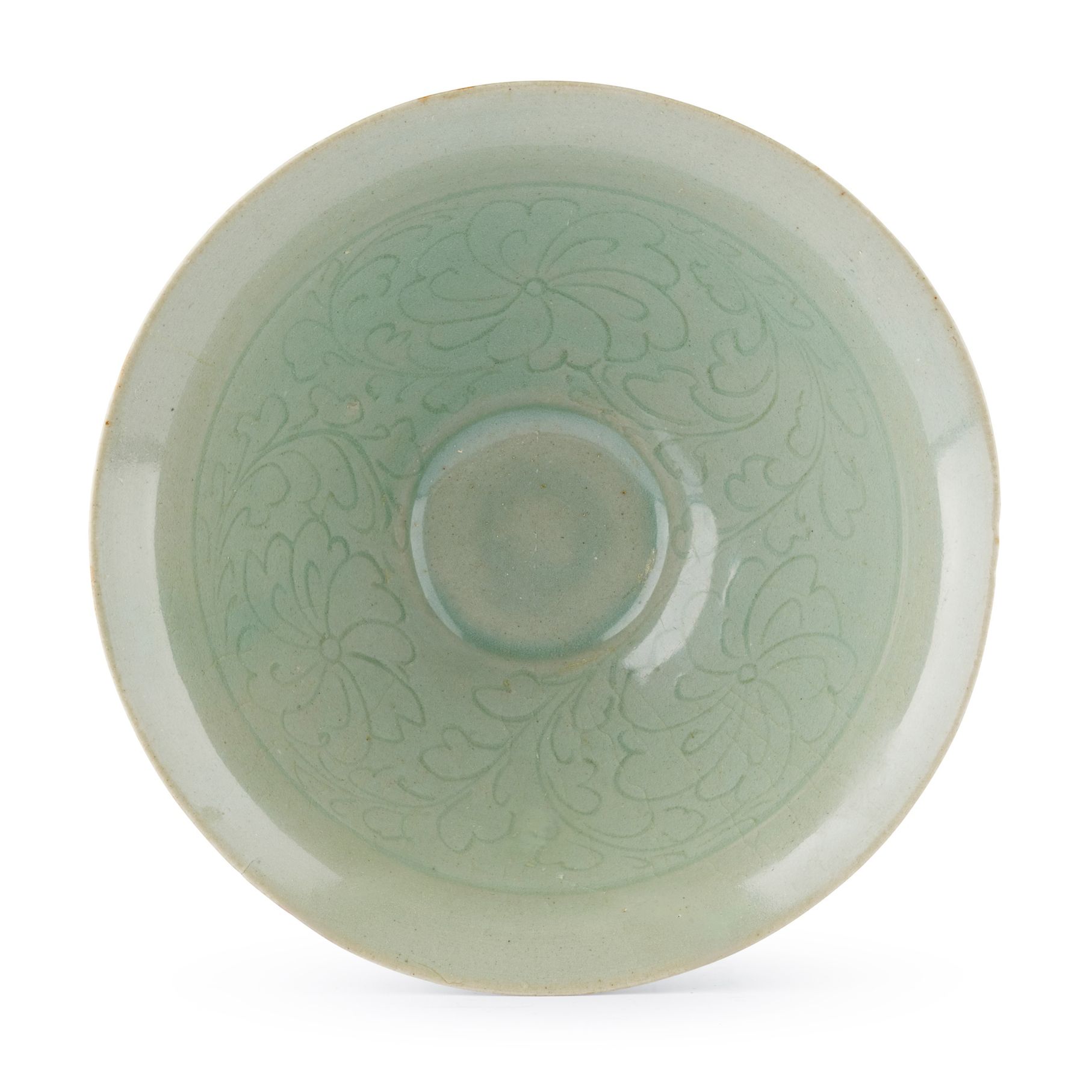 CELADON-GLAZED INCISED 'FLORAL' BOWL GORYEO DYNASTY Sold for £3,024
