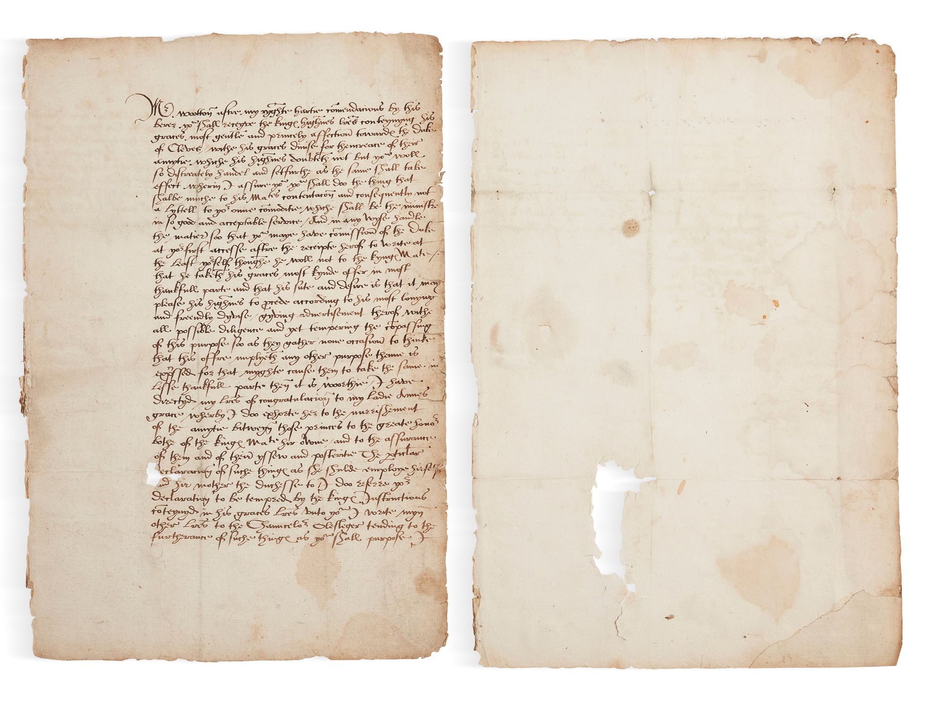 CROMWELL, THOMAS, 1ST EARL OF ESSEX | LETTER SIGNED (