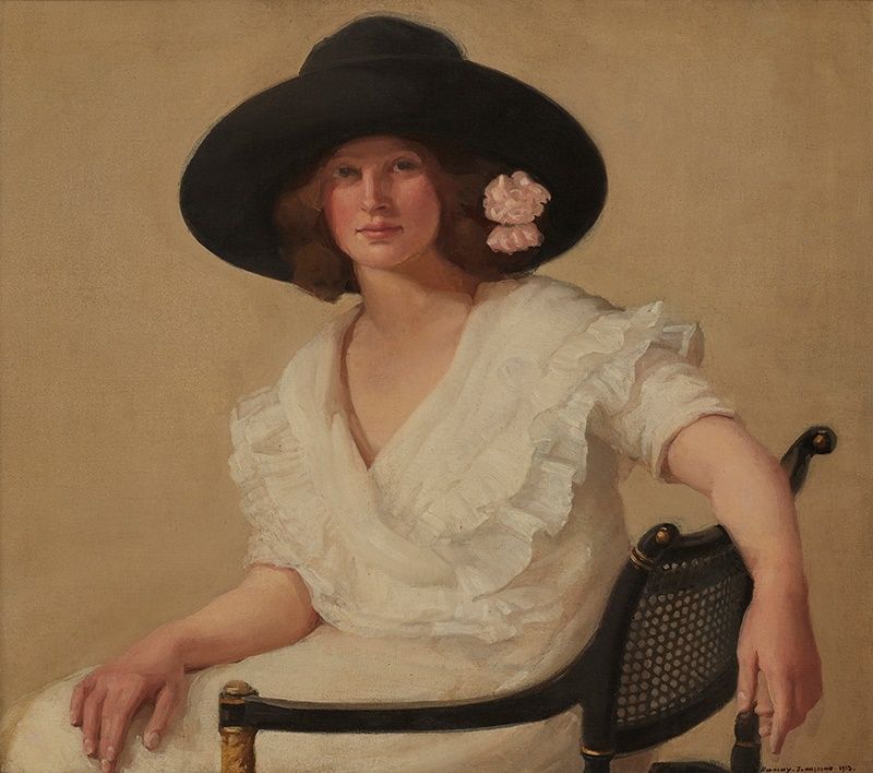DOROTHY JOHNSTONE  - THE BLACK HAT - Sold for £12,500*