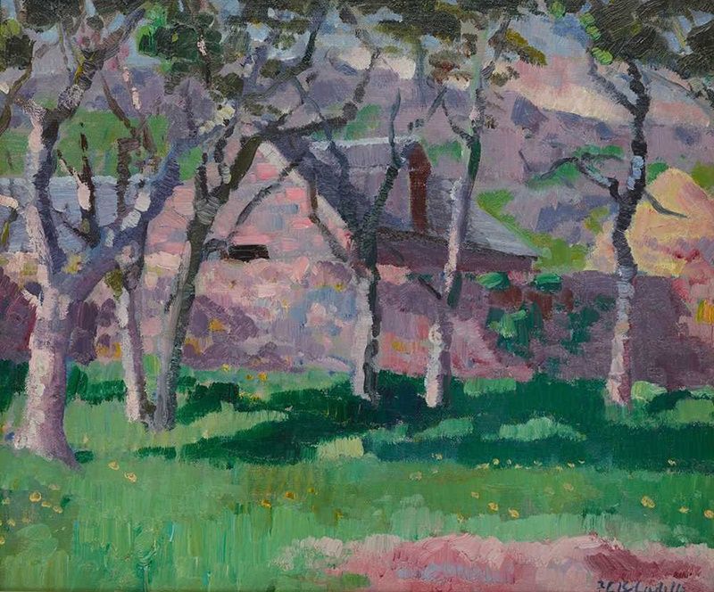 FRANCIS CAMPBELL BOILEAU CADELL - THE STEADING, c.1927 - Sold for £72,500*
