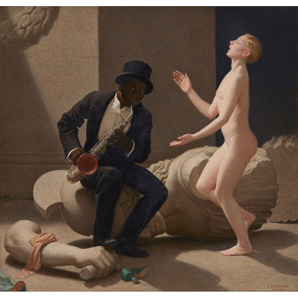 JOHN BULLOCH SOUTER (SCOTTISH 1890-1972) | THE BREAKDOWN | Sold for £75,000