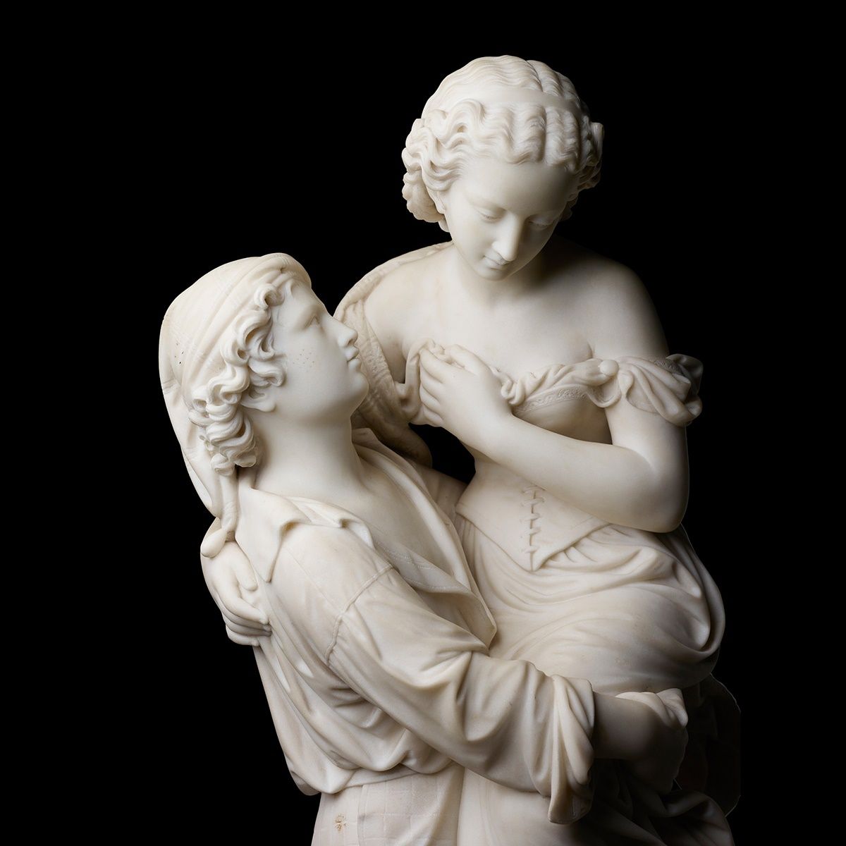 PROFESSOR GIUSEPPE LAZZERINI (ITALIAN 1831-1895) | PAUL AND VIRGINIA | Sold for £31,250* 1.jpeg