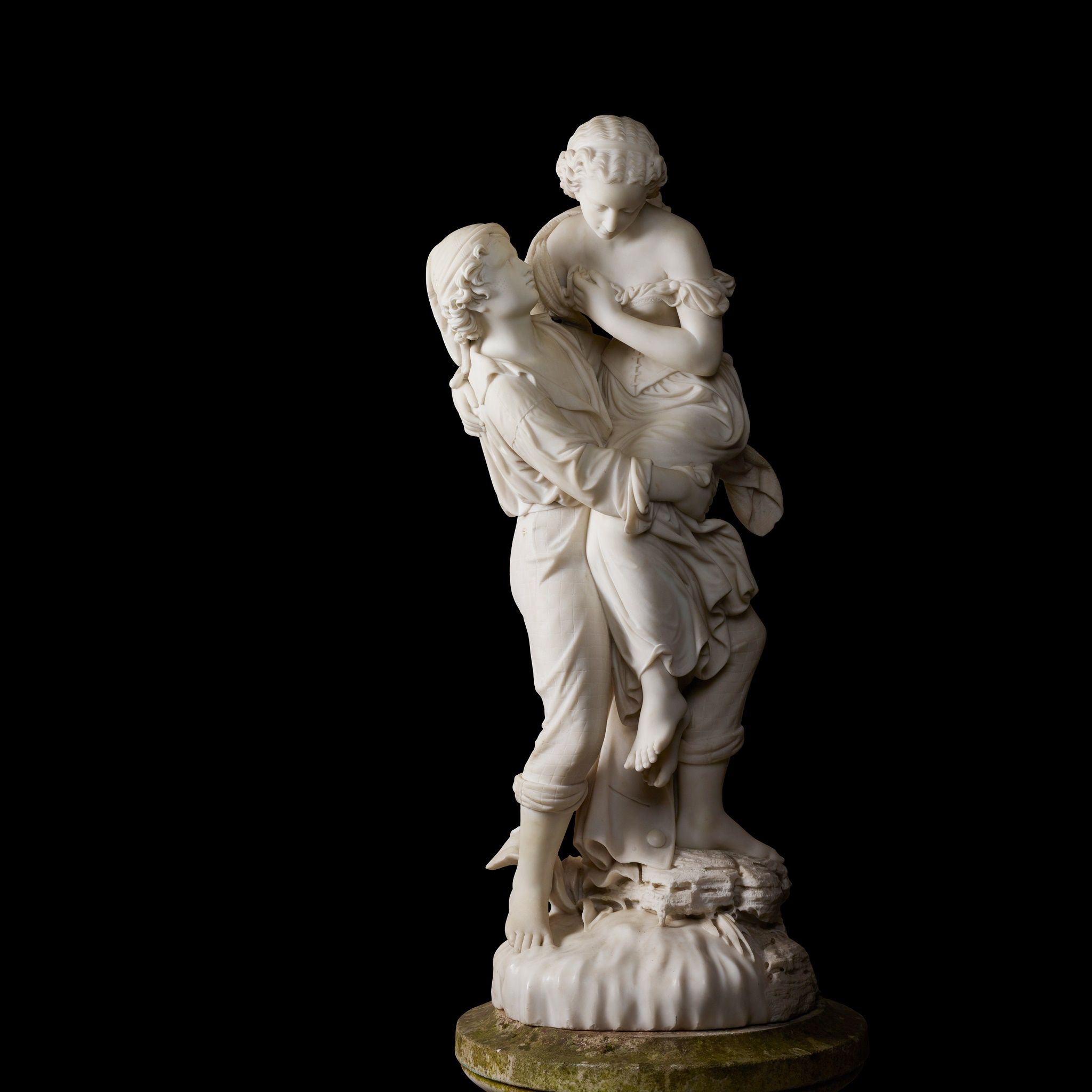 PROFESSOR GIUSEPPE LAZZERINI (ITALIAN 1831-1895) | PAUL AND VIRGINIA | Sold for £31,250*