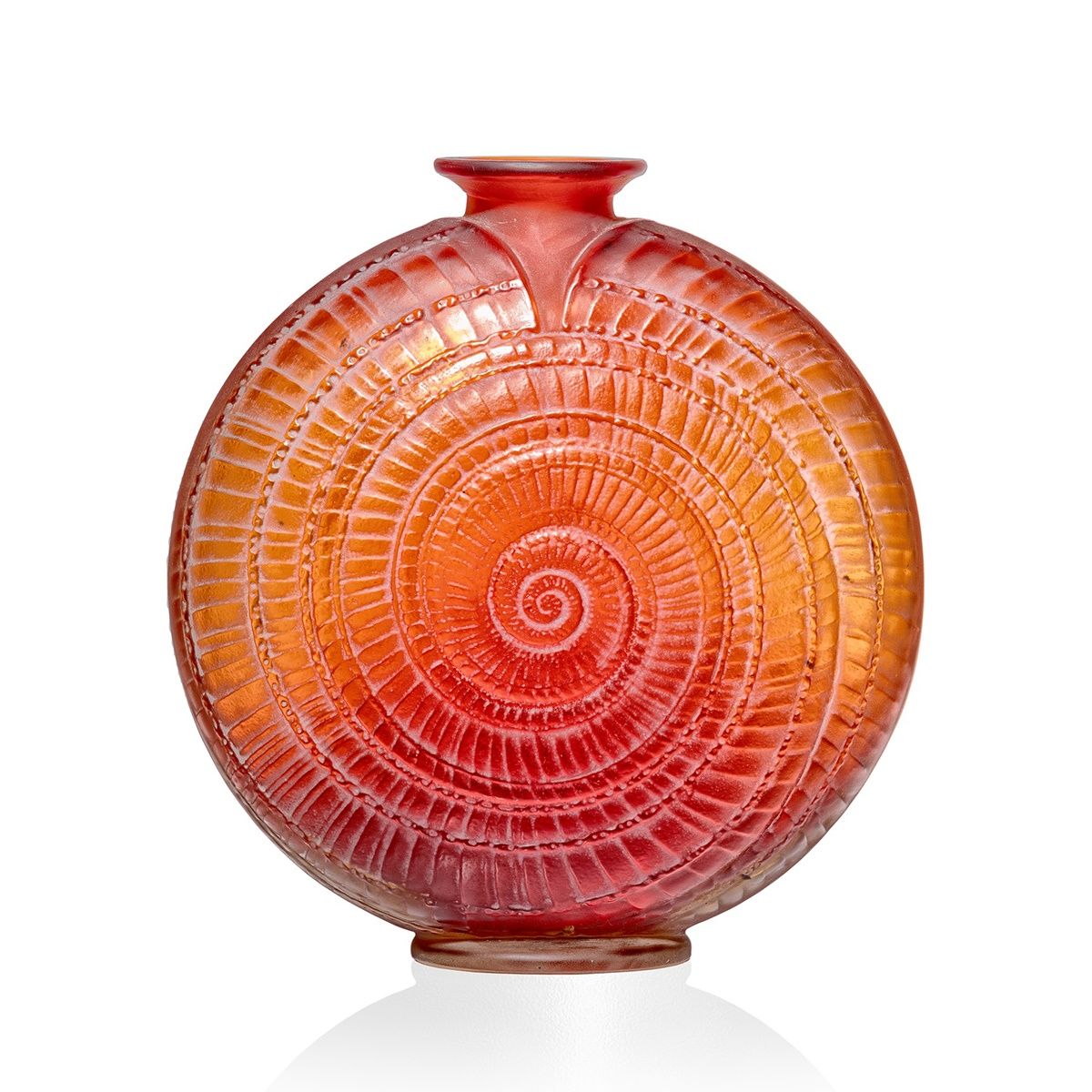 RENÉ LALIQUE (FRENCH 1860-1945) | ESCARGOT VASE, NO. 931 | Sold for £20,160*