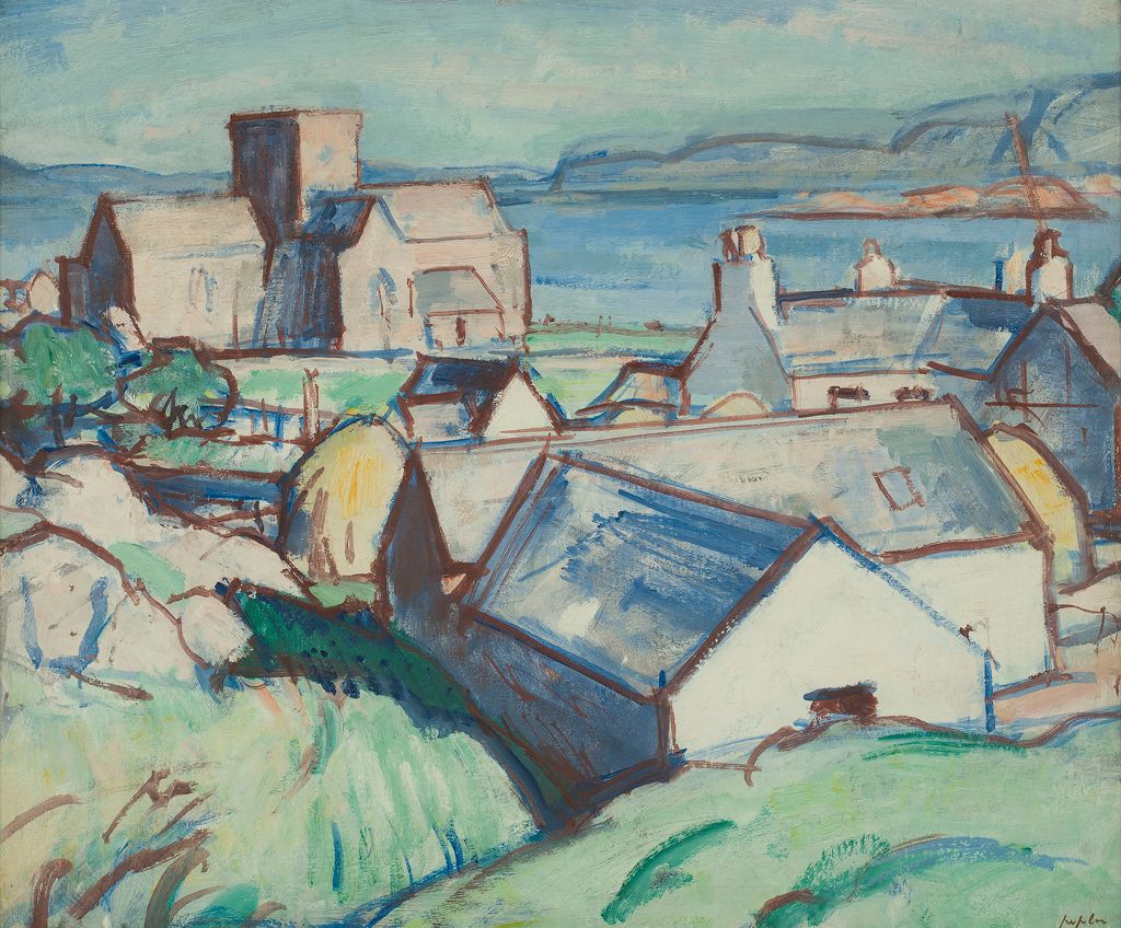 SAMUEL JOHN PEPLOE R.S.A. (SCOTTISH 1871-1935) IONA ABBEY | Sold for £98,500*