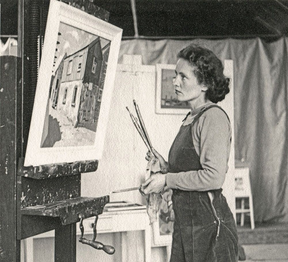 WILHELMINA BARNS-GRAHAM PORTHMEOR STUDIOS,1947 Image: Courtesy of Wilhelmina Barns-Graham Trust